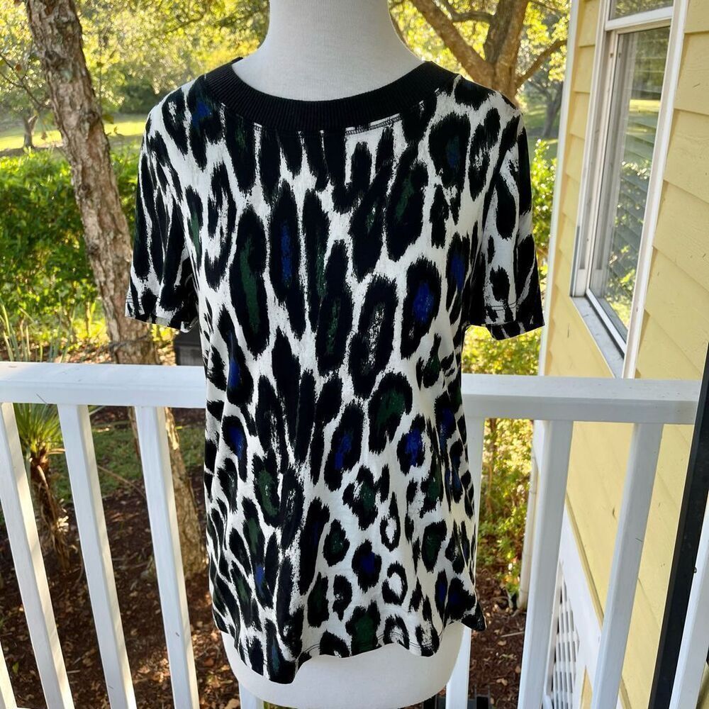 Worth Leopard Print Tee